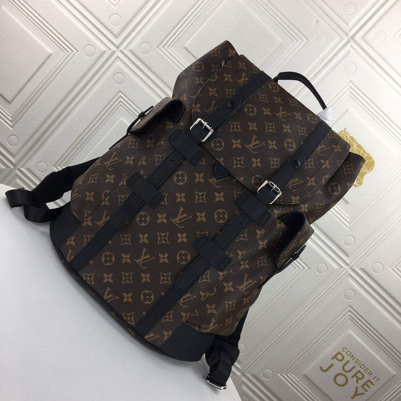 LLP211 High quality 41x47x13cm backpack leather for women and men bag