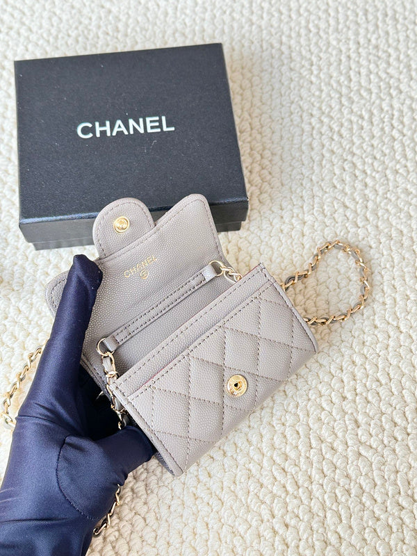 LCP02 Wallet Bag 13.1-7.5-2.1CM Leather bags with box
