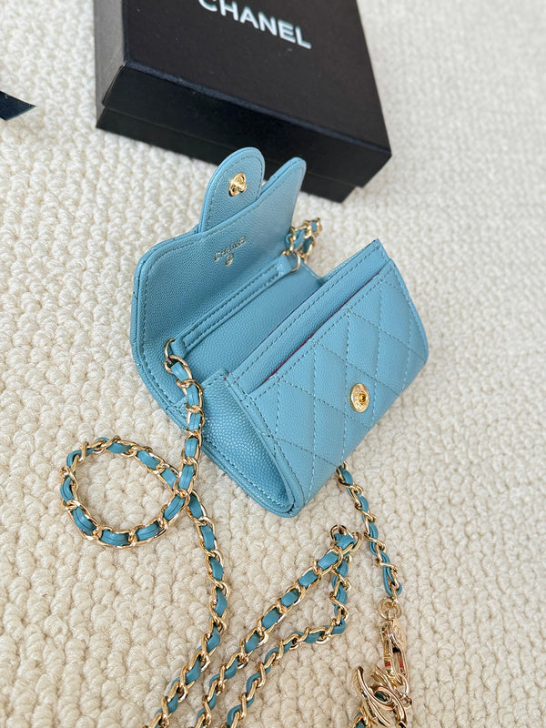 LCP02 Wallet Bag 13.1-7.5-2.1CM Leather bags with box