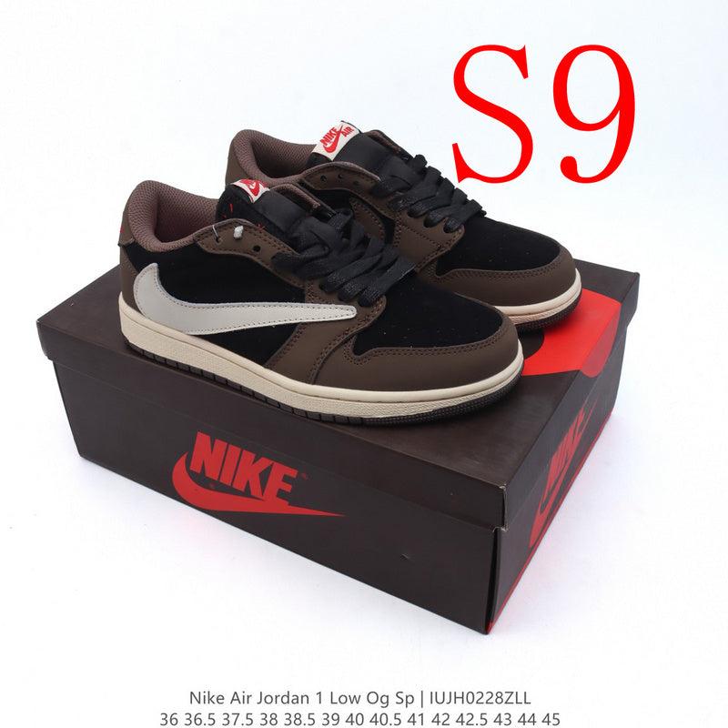 BNS19 Man And Women Leather Shoes 36-45 with box