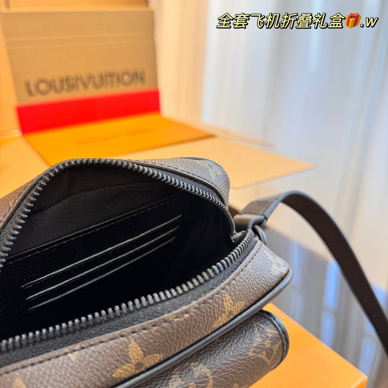 MLP2 Real Leather bag 15-5-18CM Bags  for women and men with box