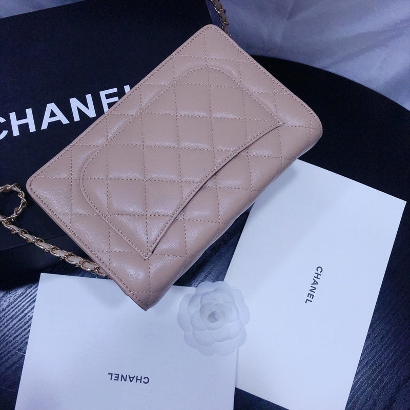 XCP018 Bag leather 19-13-4CM Bag Gold