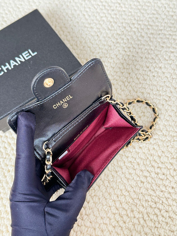 LCP02 Wallet Bag 13.1-7.5-2.1CM Leather bags with box