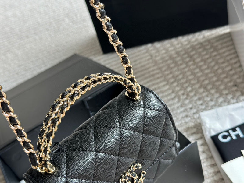 XXCP5 Chanel Bag 15-12CM Quilted Leather Crossbody Bags With Box