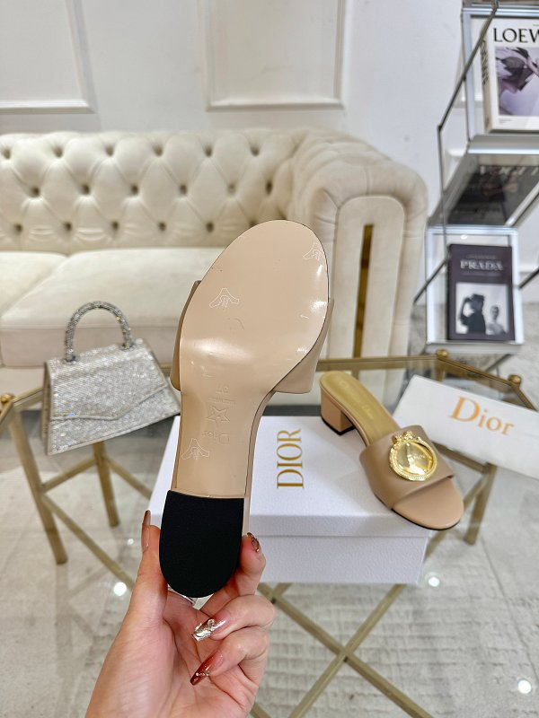 SHDS6 Women 5.5CM Heel slipper Shoes 35-42 with box