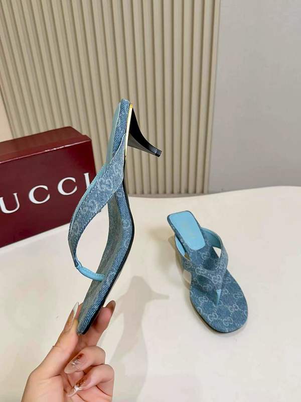 SHGS2 Women slipper high heels Shoes 35-43 with box